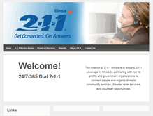 Tablet Screenshot of illinois211.org